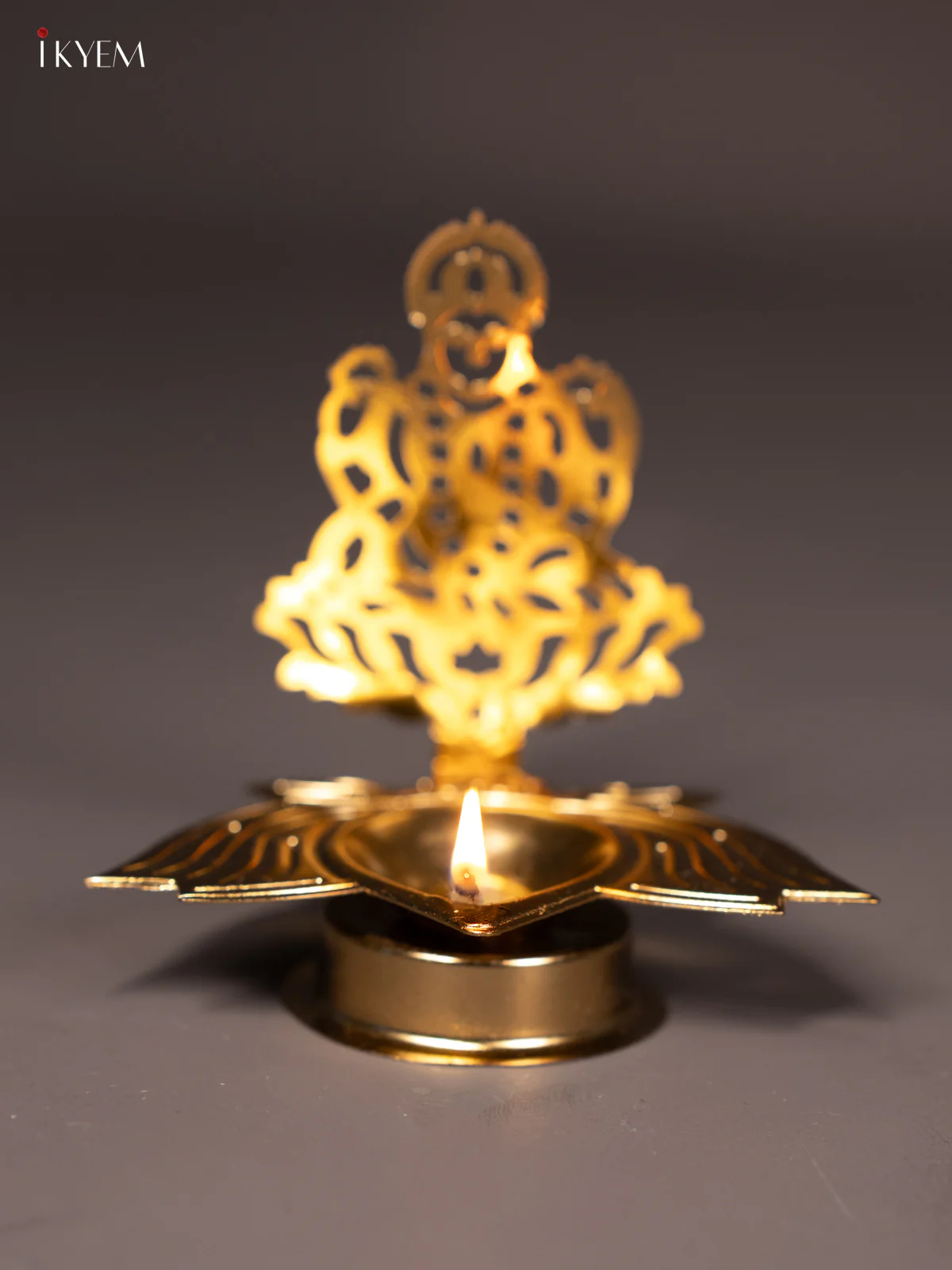 Set of 2 Lakshmi Shadow T Light Candle Holder - KI14128 - Image 2