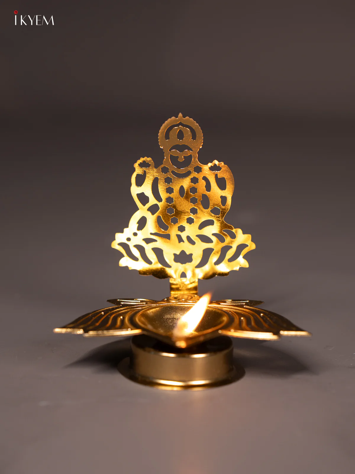 Set of 2 Lakshmi Shadow T Light Candle Holder - KI14128 - Image 3