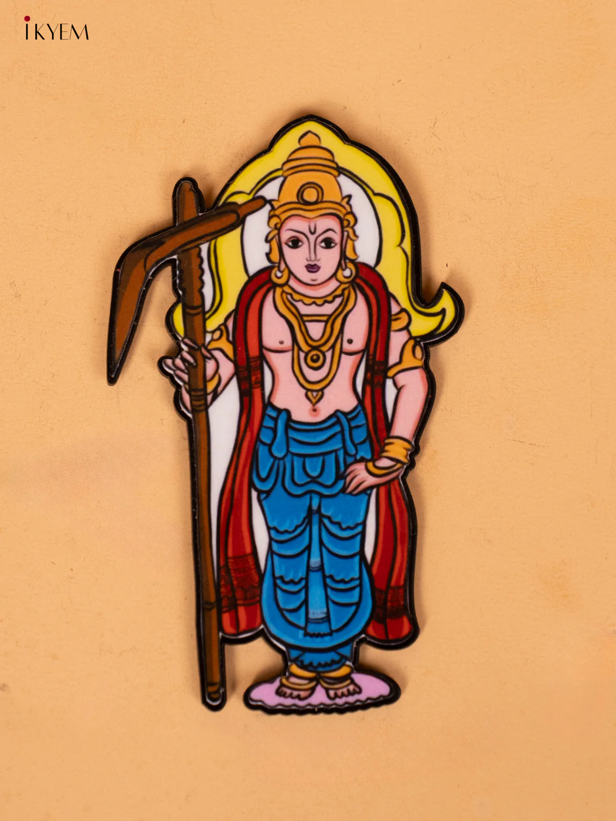 Lord Vishnu's Dasavatharam Printed ACRYLIC FRIDGE MAGNETS SET - KC20144 - Image 10