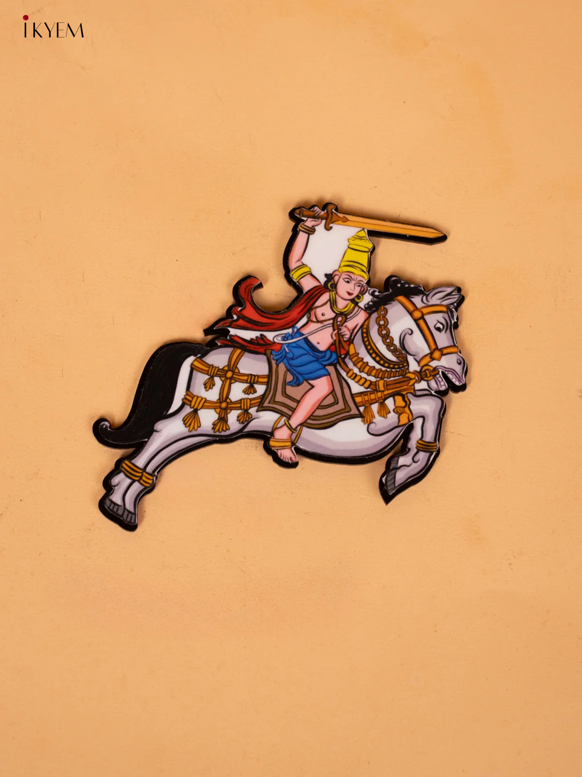 Lord Vishnu's Dasavatharam Printed ACRYLIC FRIDGE MAGNETS SET - KC20144 - Image 11