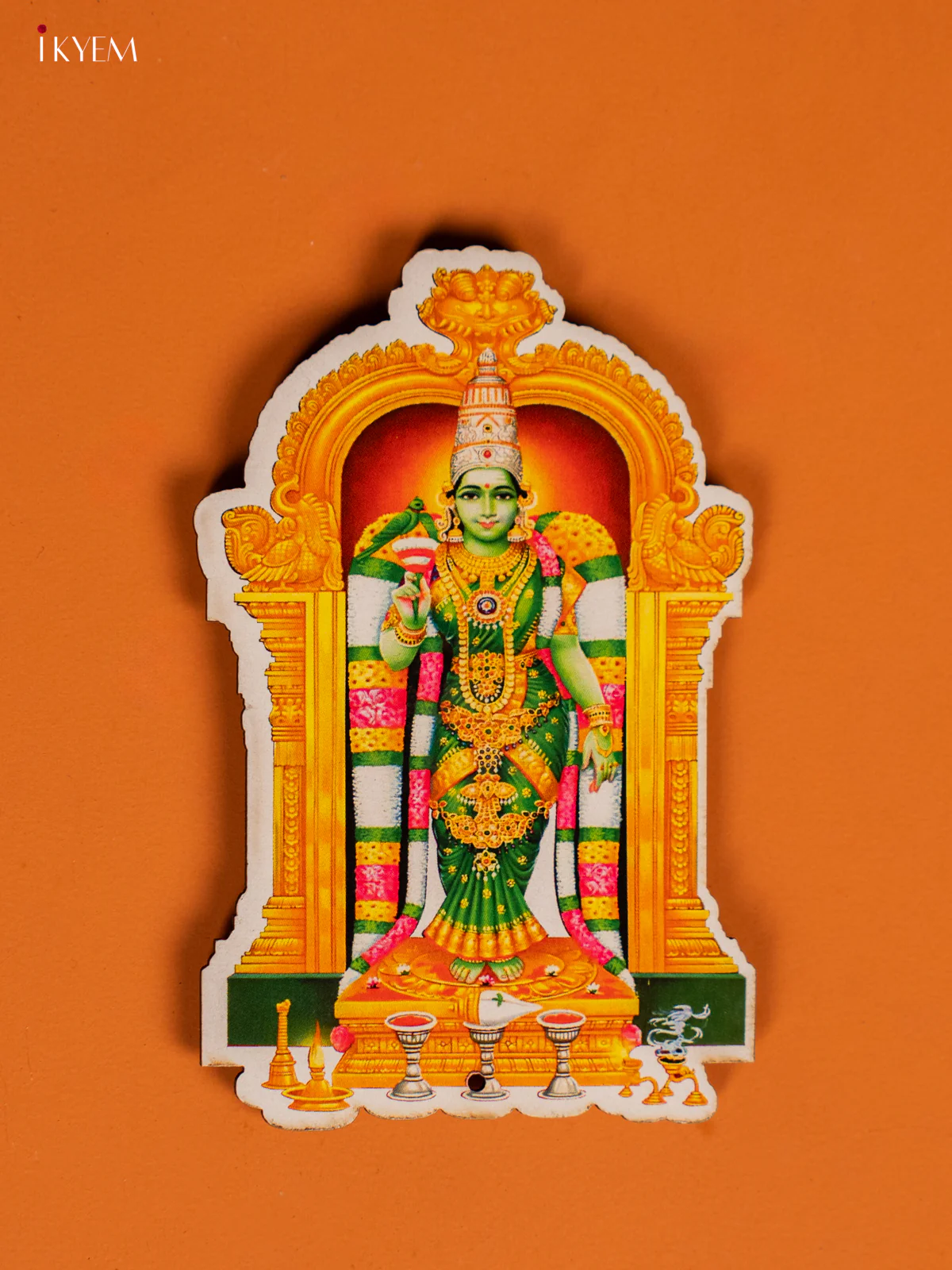 Madurai Meenakshi Printed Fridge Magnets - KF28121