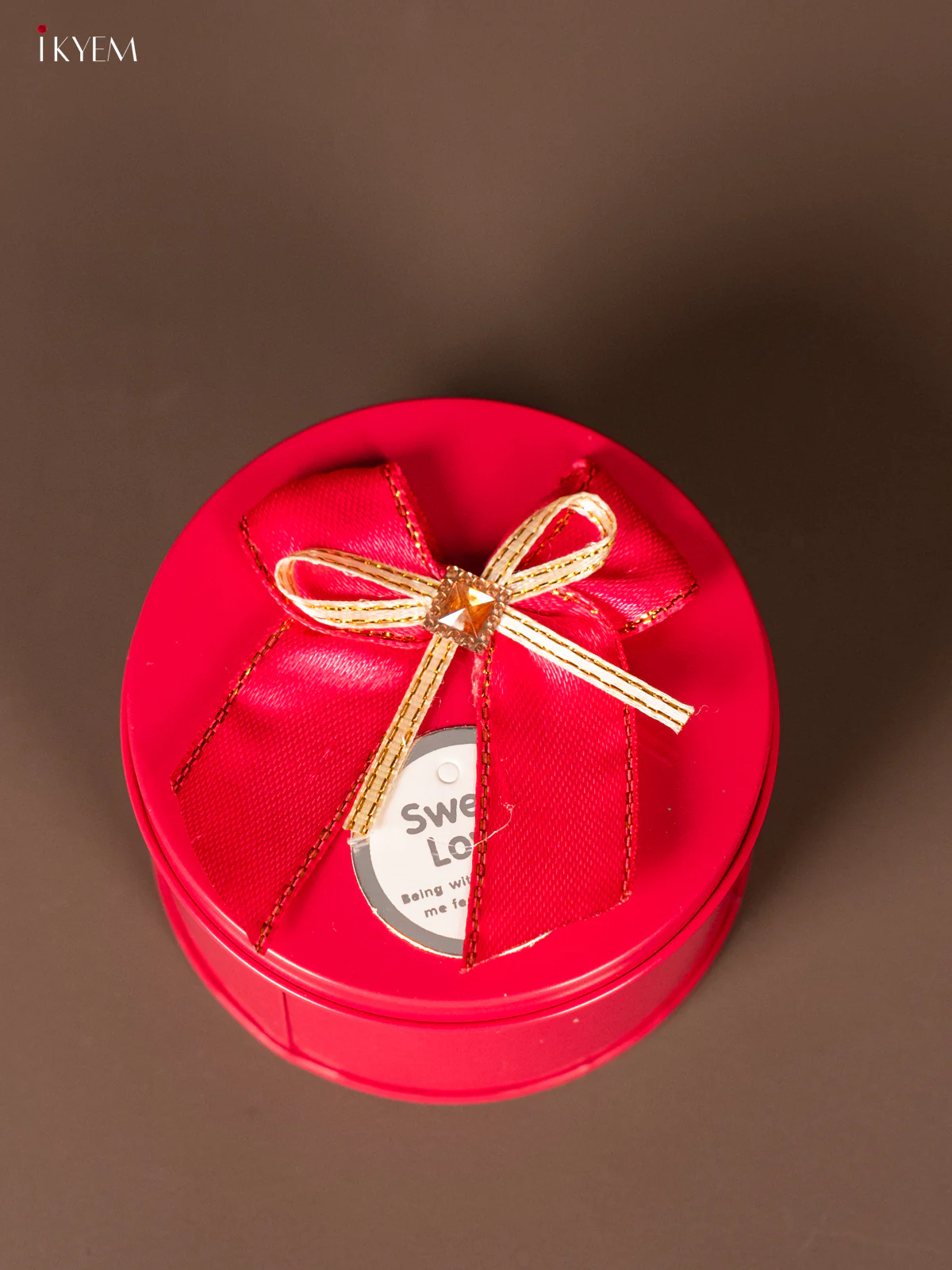 Exquisite Pink Round Gift Box - KH14111