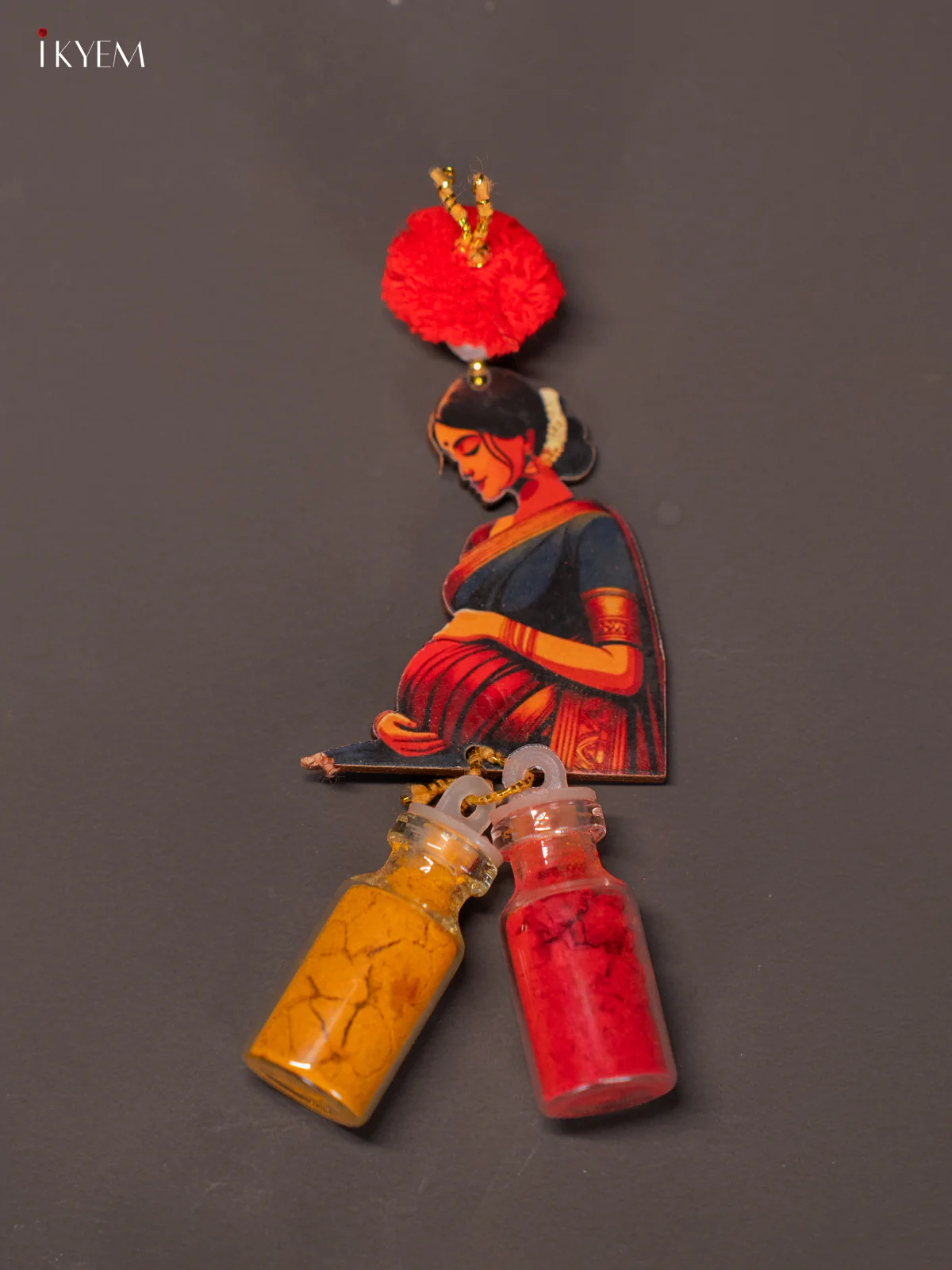 Beautiful Haldi Kumkum Bottle For Baby shower - KI24151