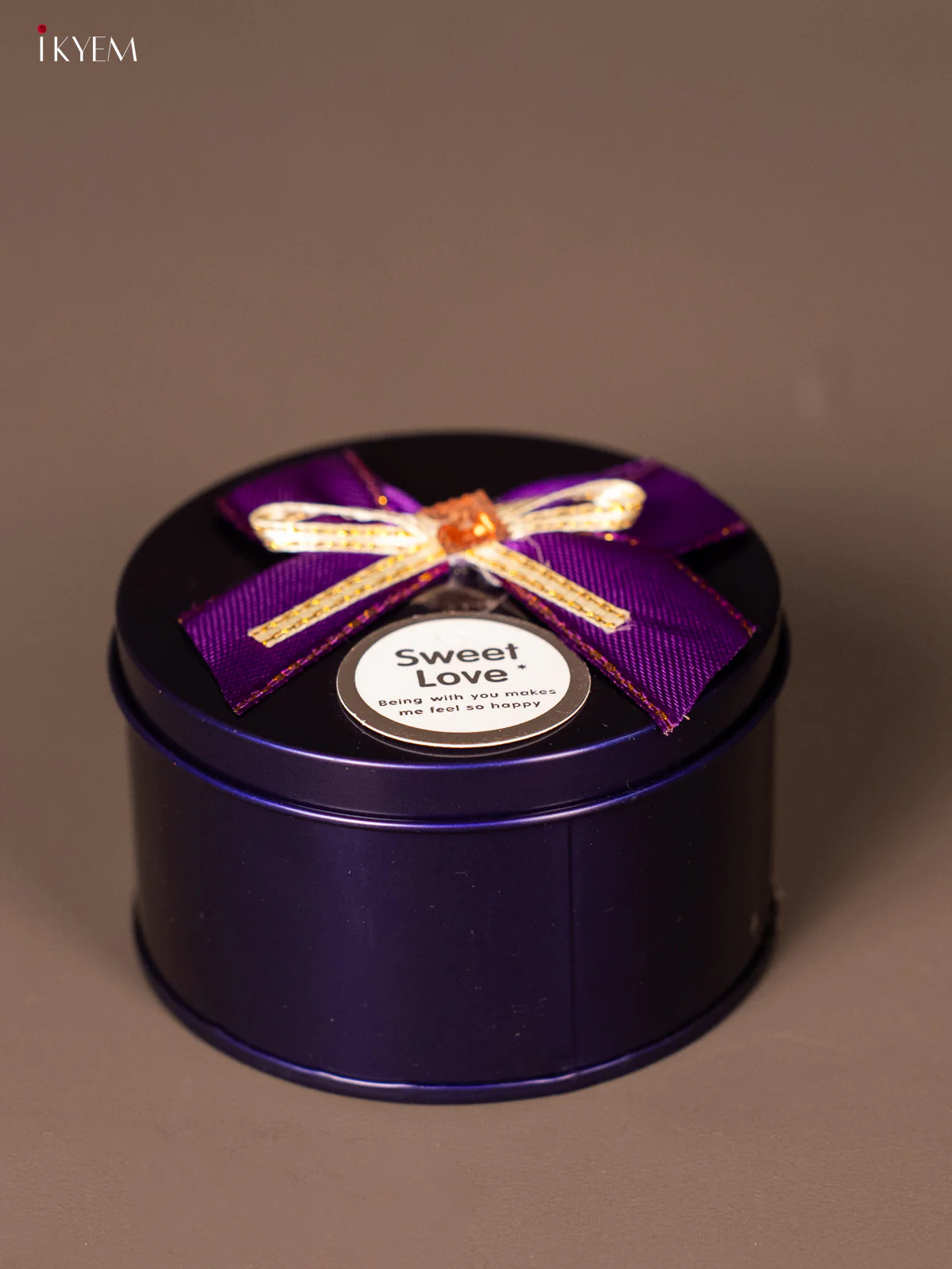 Charming Purple Round Gift Box - KH14112 - Image 2