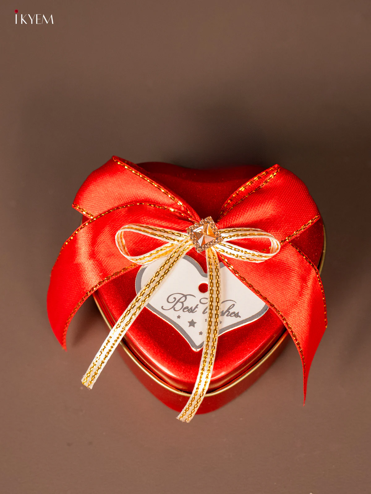 Classy Red Heart Shaped Gift Box - KH14117