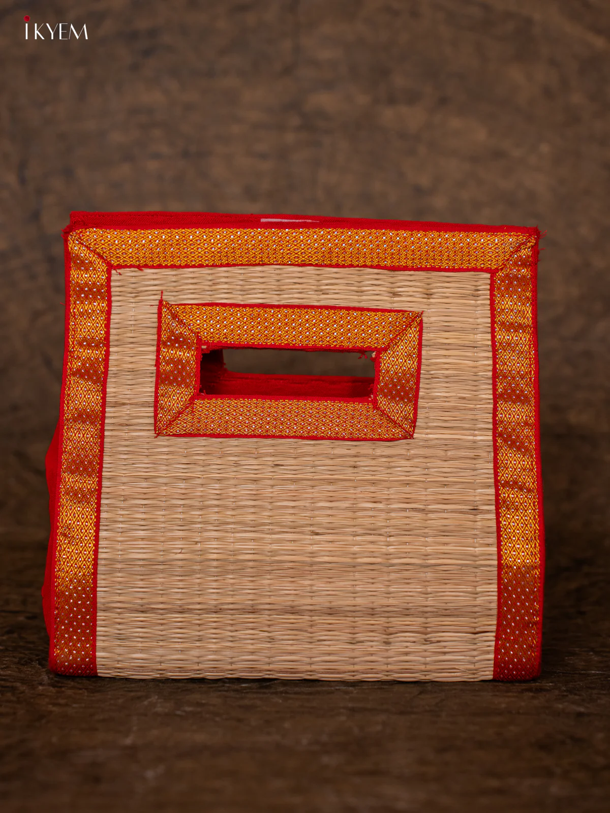 Return Gift Korai Premium Bag with Zari and inside cotton lining -KD17160