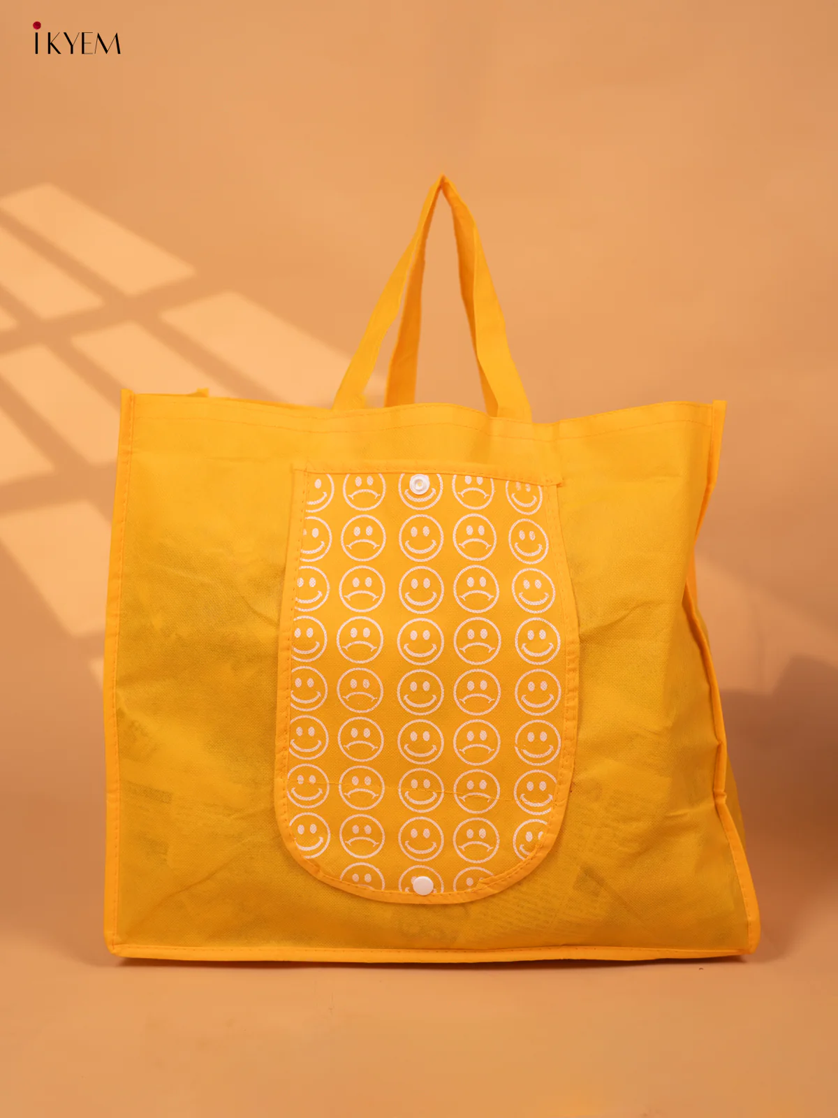 Smiley Printed Foldable Eco-friendly return gift bags - KC29112 - Image 10