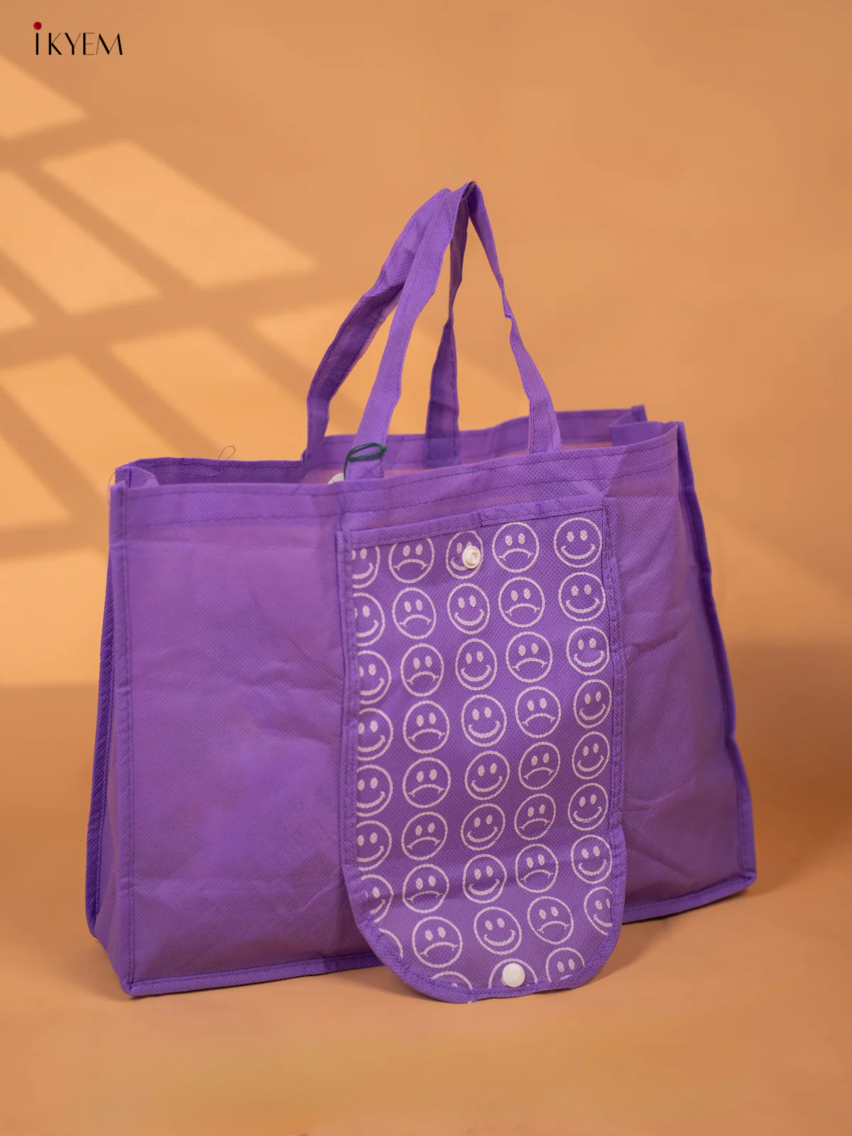Smiley Printed Foldable Eco-friendly return gift bags - KC29112 - Image 12
