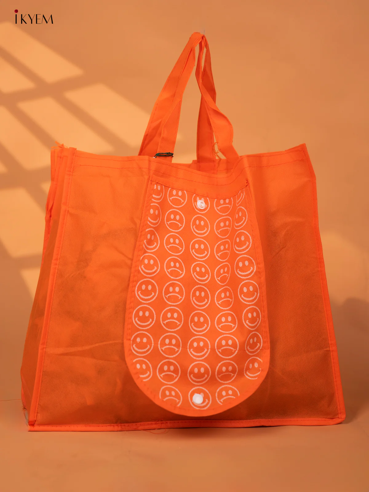 Smiley Printed Foldable Eco-friendly return gift bags - KC29112 - Image 3