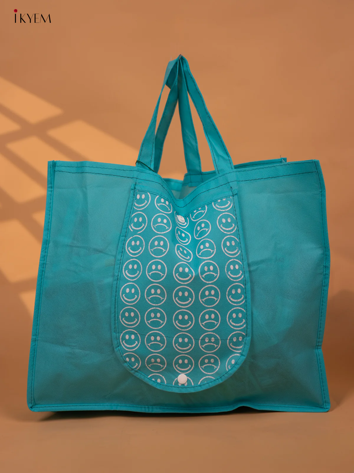 Smiley Printed Foldable Eco-friendly return gift bags - KC29112 - Image 4