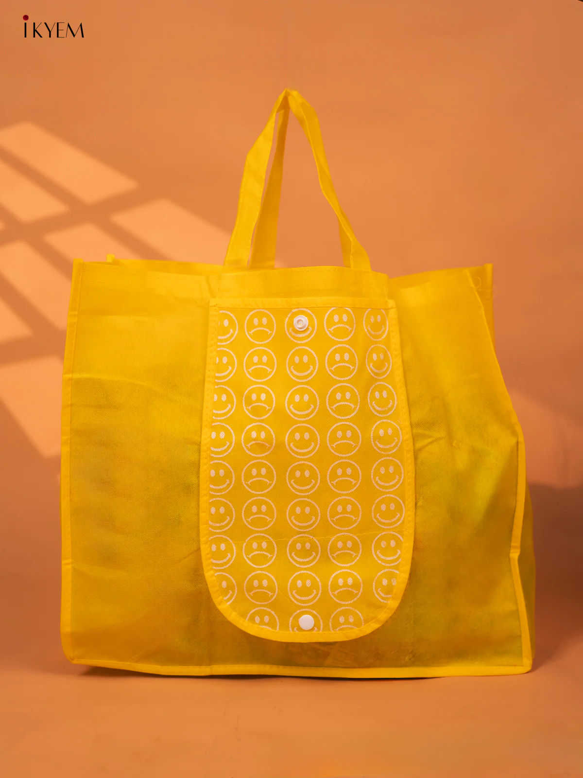 Smiley Printed Foldable Eco-friendly return gift bags - KC29112 - Image 7