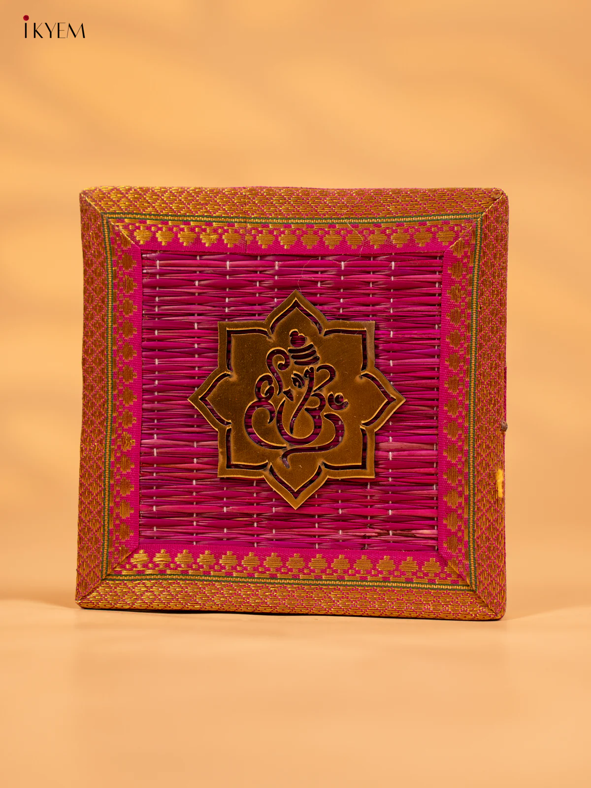 Violet Korai Gift Box with Net Potli - KB17144 - Image 3