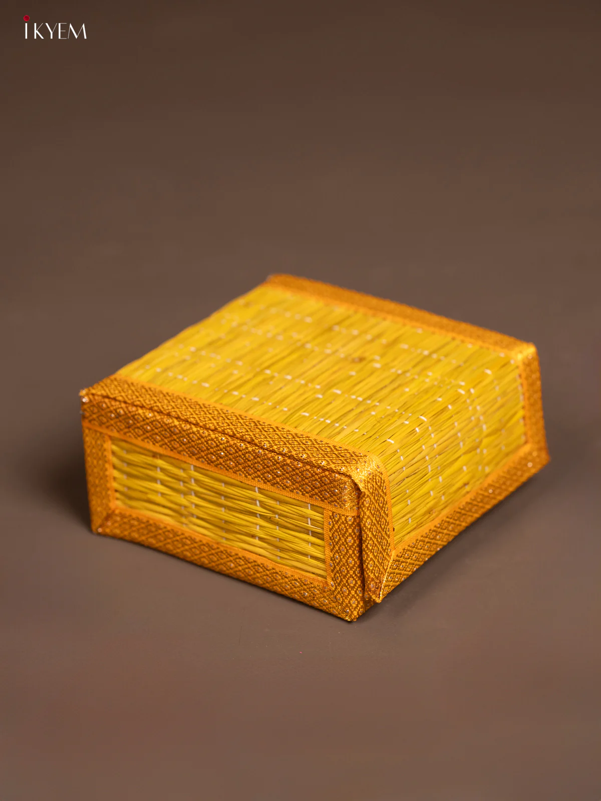 Yellow Foldable Korai Trinket Box - - KF09116 - Image 3